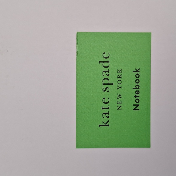 ♠️ Kate Spade "M" Dipped Initial Notebook - Picture 9 of 11